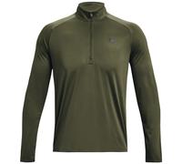 Sweat 1/2 zip Kaki Homme Under Armour Tech 2.0 S