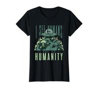 T-Shirt UFO Alien I See Humans But No Humanity Earth Day T-Shirt Graphique avec Valeur
