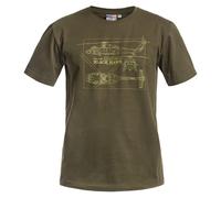 T-shirt UH-60A Black Hawk - Olive XL