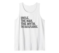T-shirt « Uncle The Man The Myth The Bad Influence » - Fête des Pères Débardeur