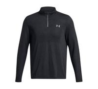Under Armour Stride Seamless Half Zip Long Sleeve T-shirt Gris M Homme