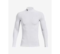 T-shirt Under Armour ColdGear Compression Mock manche longue blanc - XXL