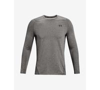 T-shirt Under Armour ColdGear Fitted Logo manche longue gris - XL