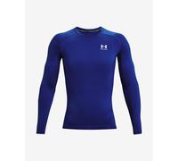 Maillot manches longues de compression under armour heatgear armour bleu homme