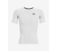 T-shirt Under Armour HeatGear Compression manche courte blanc noir - XS