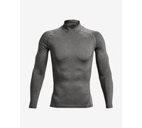 T-shirt Under Armour HeatGear Compression Mock manche longue gris - L