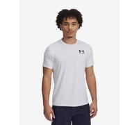 T-shirt Under Armour HeatGear Fitted manche courte blanc pur - S