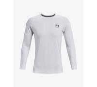 T-shirt Under Armour HeatGear Fitted manche longue blanc - XXL