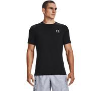 T-shirt Under Armour Hg Armour Fitted SS Tee Black/ White XXL