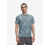 T-shirt Under Armour Launch Elite imprimé manches courtes bleu aqua - L