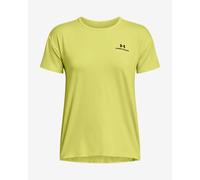 T-shirt Under Armour Rush Energy manche courte jaune foncé femme - XS