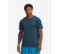 T-shirt Under Armour Seamless Stride manches courtes bleu foncé - S