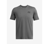 T-shirt Under Armour Sportsyle Left Chest à manches courtes gris fumée - S