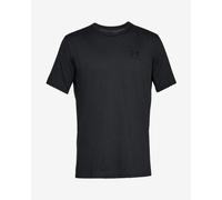 T-shirt Under Armour Sportsyle Left Chest manche courte noir rouge - L