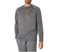 Under Armour T-shirt à manches longues Tech 2.0 pour homme, col rond, Pitch Gray/Black M