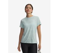T-shirt Under Armour Tech Pixelate manches courtes bleu pastel femme - M