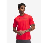 T-shirt Under Armour Tech Reflective manches courtes rouge vif - L