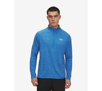T-shirt Under Armour Tech Textured Half Zip manches longues bleu vif - S