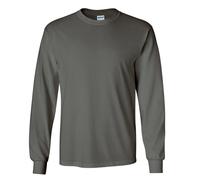 T-shirt uni à manches longues Gildan, 100% coton, pour homme (S-2XL) (BC477)