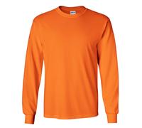 T-shirt uni à manches longues Gildan, 100% coton, pour homme (S-2XL) (BC477)