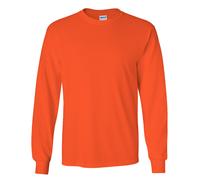 T-shirt uni à manches longues Gildan, 100% coton, pour homme (S-2XL) (BC477)