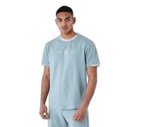 T-shirt uni avec bande logo Project X Paris Bleu M