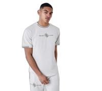T-shirt uni avec bande logo Project X Paris Gris L