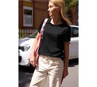 T-shirt uni avec fronces