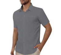 T-Shirt Uni sans Motif Essentiel Teeshirt Élastique Col V Tops Blouse sans Étiquette Jogging Hauts Top À Motifs Confortable Streetwear Tendance Vintage Tunique Ample Chic Non Décolorant