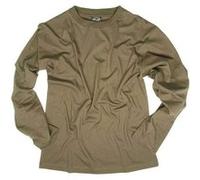 T-shirt uni T-shirt uni Long Sleeve Mil-Tec Mil-Tec Vert G