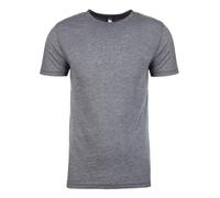 T-Shirt Uni Vert Rouge Bleu Gris Noir Tri-Blend Next Level À Col Rond