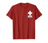 T-shirt uniforme de premiers secours pour la croix médicale T-Shirt