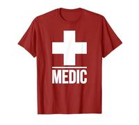 T-shirt uniforme de premiers secours pour la croix médicale T-Shirt