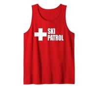 T-Shirt Uniforme de Sauvetage de Ski Patrouille Montagne Débardeur
