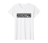 T-Shirt Uniforme de Service de ménage T-Shirt Graphique avec Valeur