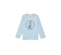 T-shirt unisexe Ã imprimÃ© rÃ©versible avec impression mousse et caoutchouc fille s.Oliver Bleu 6/7 ans