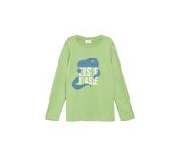 T-shirt unisexe Ã imprimÃ© rÃ©versible avec impression mousse et caoutchouc fille s.Oliver Vert 6/7 ans