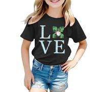 T-shirt unisexe avec inscription « Happy St Patrick » pour enfants - Motif léprechaun vert - Col rond - Lucky Irish Funny Shamrock - Cadeau pour garçons et filles - 0 à 13 ans, 02 - Noir, 4-5 ans