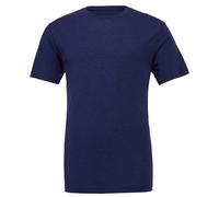 T-Shirt Unisexe Canvas Tri-Blend Manches Courtes Col Rond S-XXL