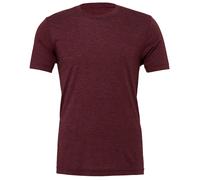 T-Shirt Unisexe Canvas Tri-Blend Manches Courtes Col Rond S-XXL