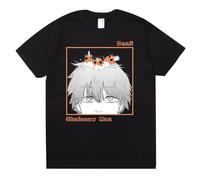 T-Shirt Unisexe Chainsaw Man T-Shirt Manches Courtes Harajuku T-Shirt Denji Pochita T-Shirt d'été imprimé Manga Tee Tops