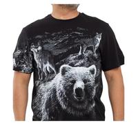 T-Shirt Unisexe Imprimé Numérique 3D Astronaute Méduse Espace Coupe Ample Oversize Léger Respirable Col Rond Manches Courtes Été Décontracté Streetwear Tendance Grandes Tailles