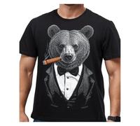 T-Shirt Unisexe Imprimé Numérique 3D Astronaute Méduse Espace Coupe Ample Oversize Léger Respirable Col Rond Manches Courtes Été Décontracté Streetwear Tendance Grandes Tailles