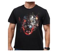 T-Shirt Unisexe Imprimé Numérique 3D Astronaute Méduse Espace Coupe Ample Oversize Léger Respirable Col Rond Manches Courtes Été Décontracté Streetwear Tendance Grandes Tailles