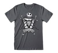T-Shirt Unisexe Officiel Disney L'Étrange Noël de Monsieur Jack (Moyen)
