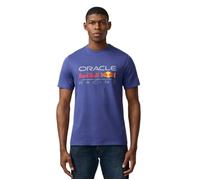 T-shirt unisexe Oracle RB Racing avec grand logo sur le devant - Bleu skipper M