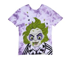 T-Shirt Unisexe Tie-Dye Beetlejuice & Lydia Deetz