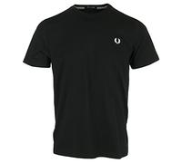Fred Perry, Homme, Tops, Noir, Taille: L T-shirt Classique en Coton