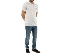 T-SHIRT UOMO FRED PERRY WHITE