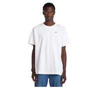 T-SHIRT Uomo G-STAR D26839 C784 BACK PHOTO H750 WHITE DENIM